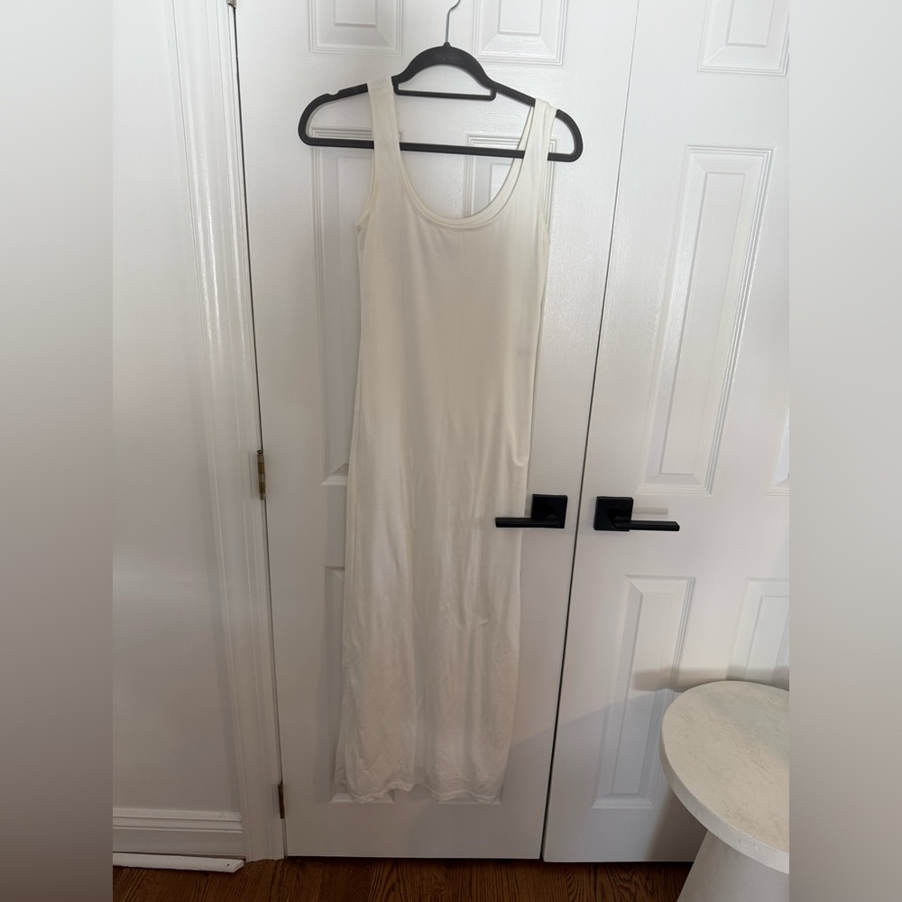 Bumpsuit White Dress